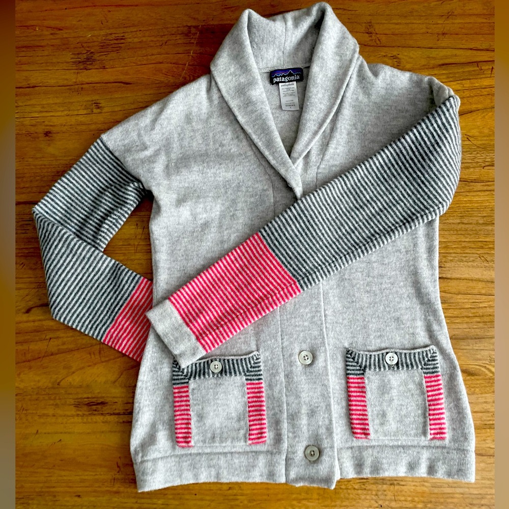 Patagonia wool sweater cardigan. Small.